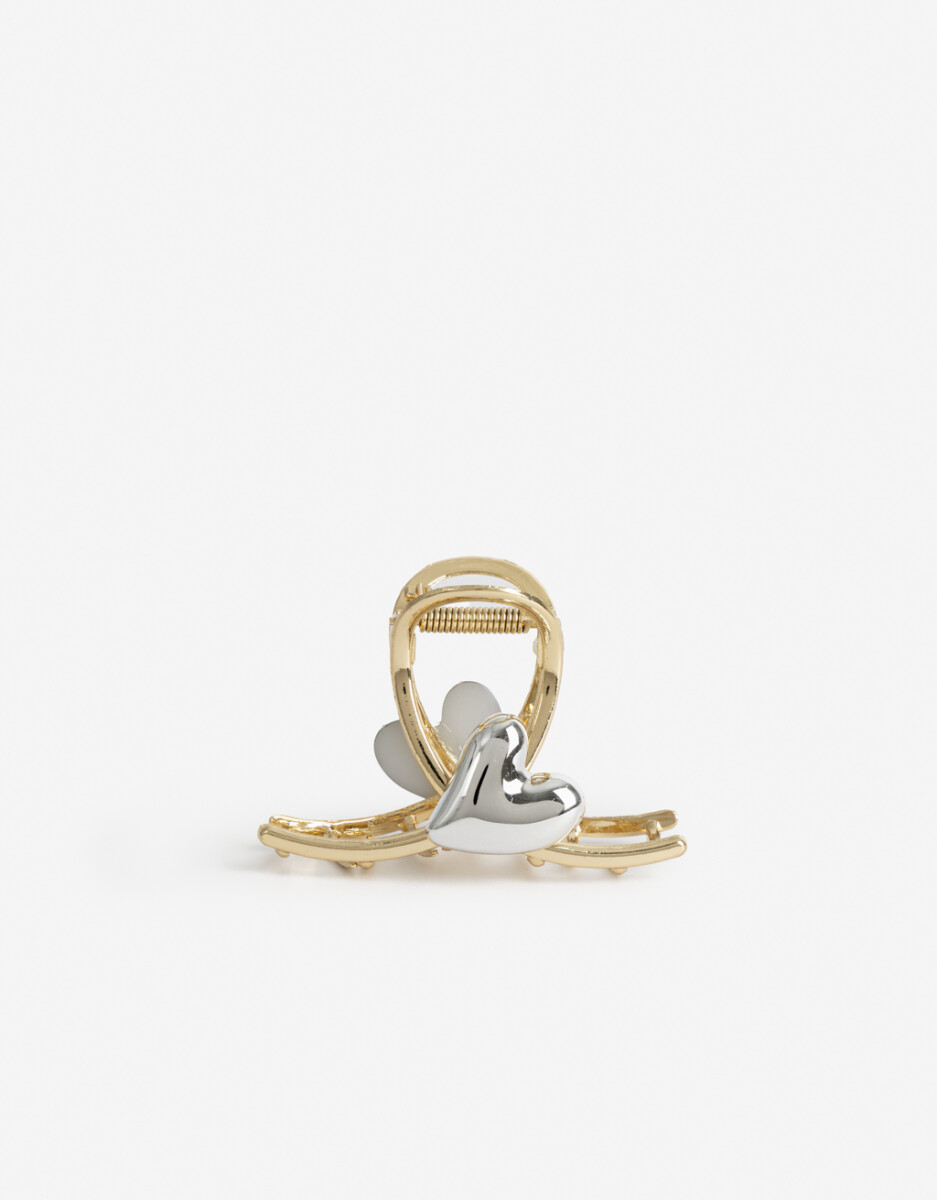 Broche Metálico Corazón 