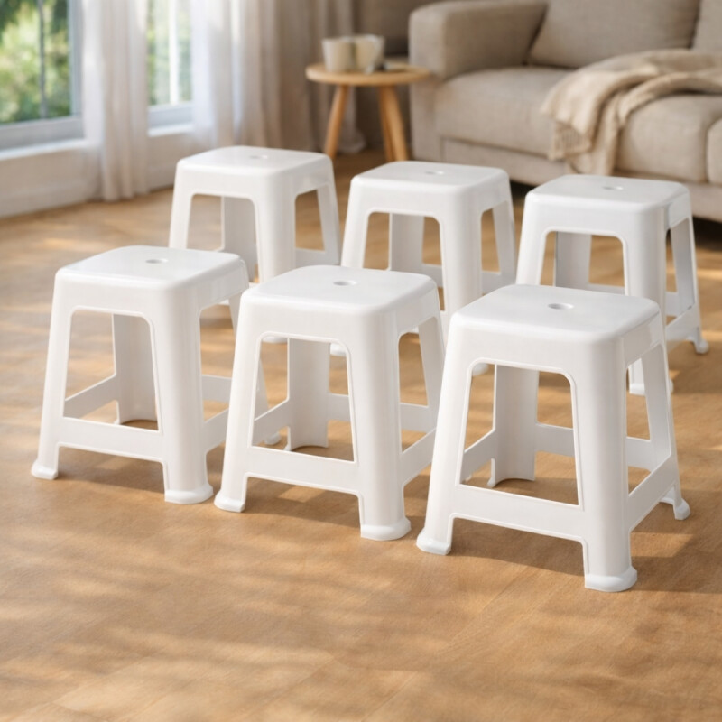 Set x6 Banquetas Bela Vista BLANCO