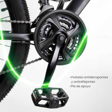 Bicicleta Montaña Bike Ruta R29 Freno Disco Acero Negro