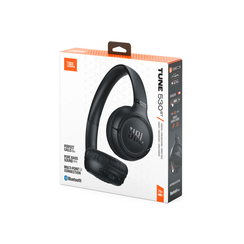 Auriculares inalámbricos JBL Tune 530BT color negro Auriculares Inalámbricos Jbl Tune 530bt Color Negro