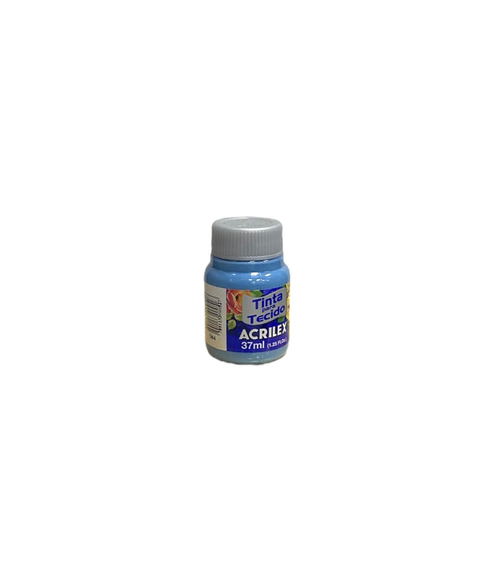 Pintura para Tela Acrilex Mate 37 ml (Tonos Azules) - 584 Azul Invierno 