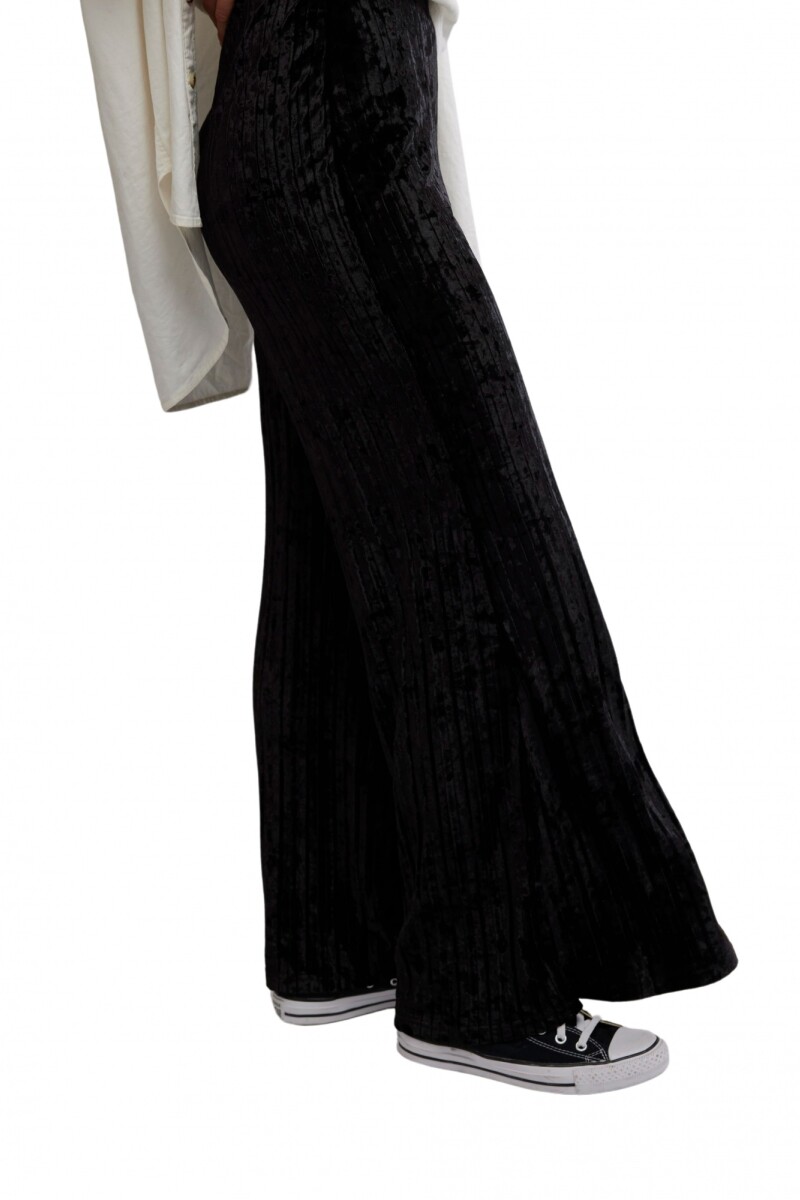 PANTALÓN VELVET STAR SIGN Negro
