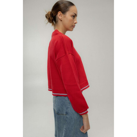 Cardigan Terro Cotton Rojo