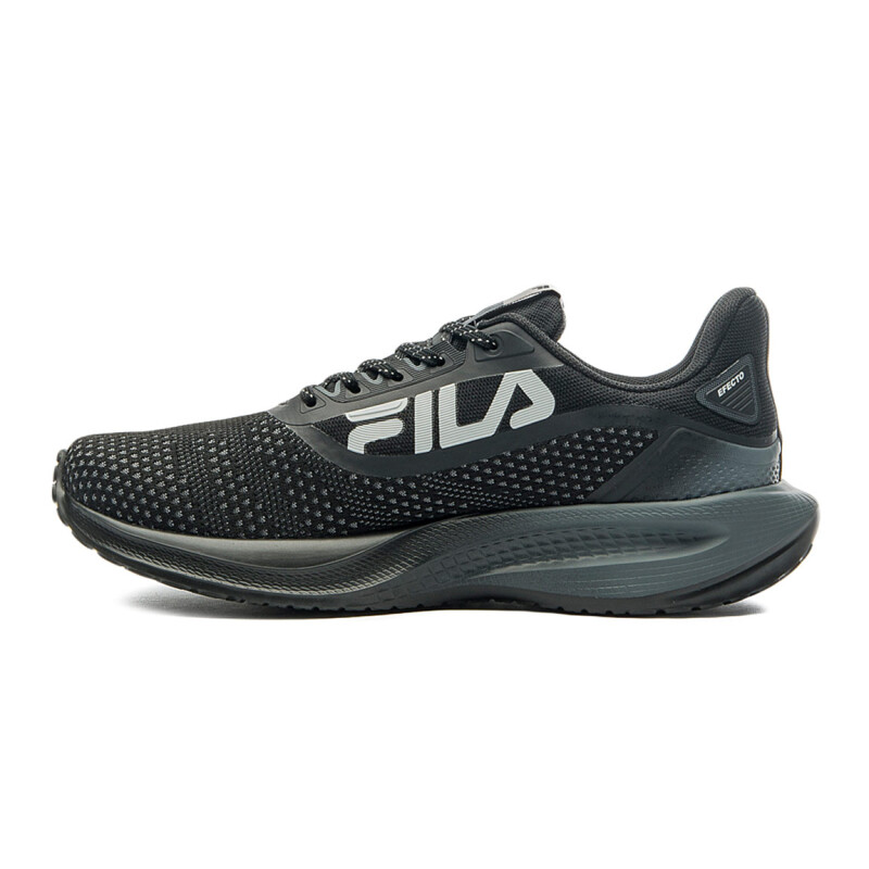 Fila Champion Efecto Negro/grafito/plata Hombre Negro-grafito