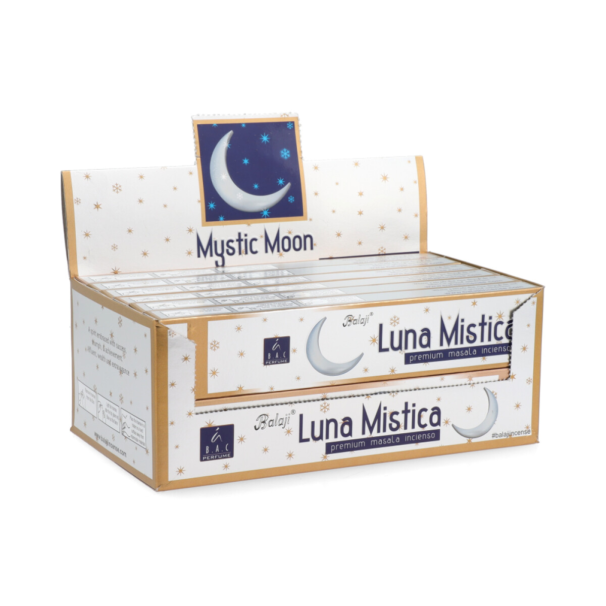 INCIENSO BALAJI CAJA DE MASALA 15GR X12 - Luna Mistica 