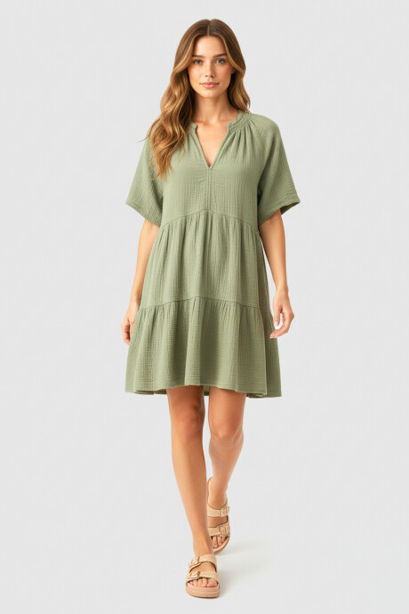 Vestido Luvin Verde Oliva