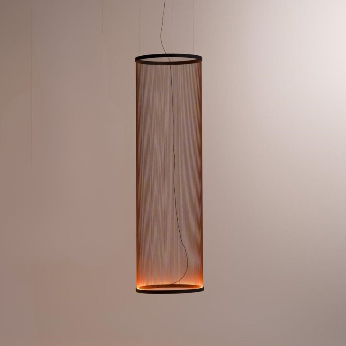 LUMINARIA DE TECHO CANNELE CILINDRIC BORDEAUX Small 