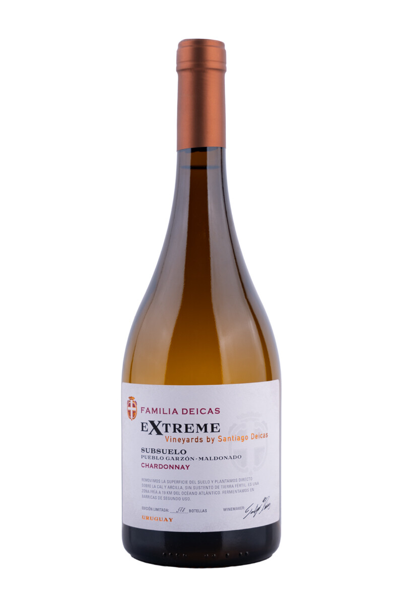 Vino Familia Deicas Extreme Subsuelo Chardonnay 750 ml 
