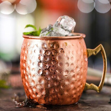 Taza Cobre Mug Moscow Mule Martillado 500ML Taza Cobre Mug Moscow Mule Martillado 500ML