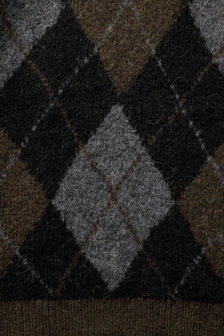 Buzo Brushed Niño Dark Brown 1