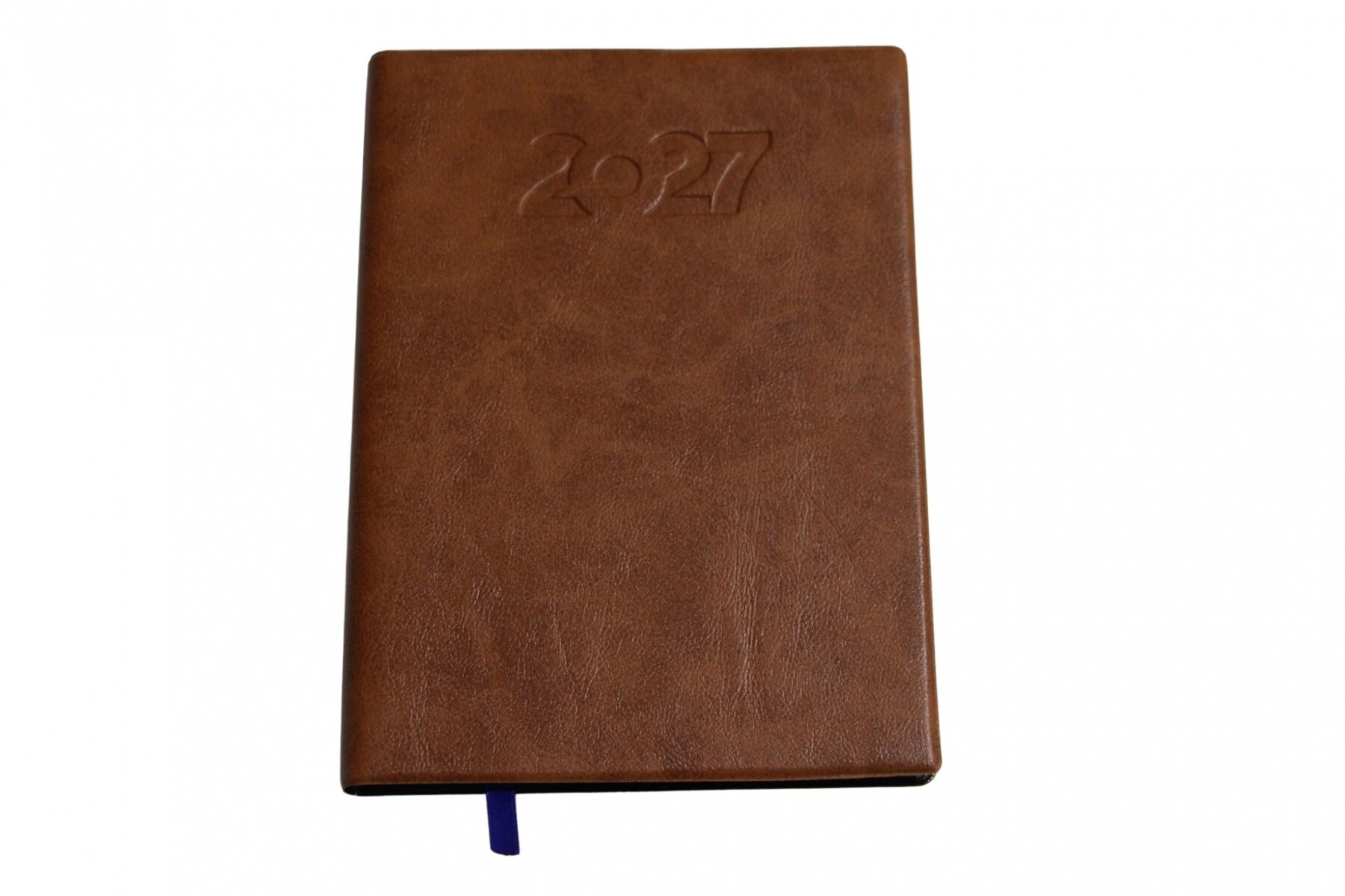 AGENDA ABEZETA 211 CLASICA MEDIUM TAPA FUNDA SEMANA A LA VISTA - COLOR MARRON 