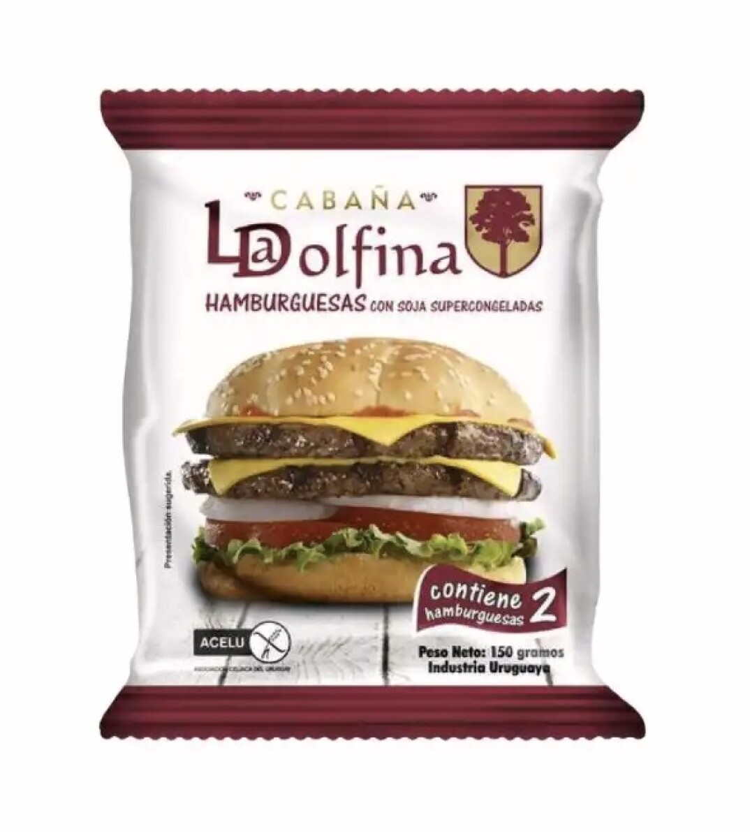 HAMBURGUESA LA DOLFINA X 2 