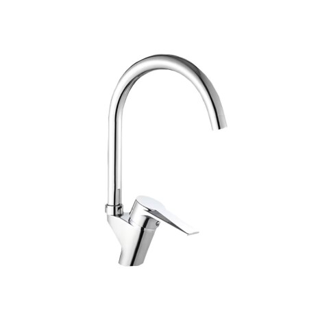 Grifería de cocina Monocomando de mesada Match cromado Grifería De Cocina Monocomando De Mesada Match Cromado