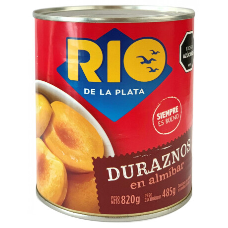 DURAZNOS EN ALMIBAR RIO DE LA PLATA 800 GR DURAZNOS EN ALMIBAR RIO DE LA PLATA 800 GR