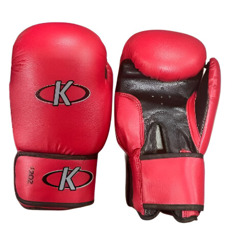 Guante Boxeo PU Knex 8oz Rojo ROJO