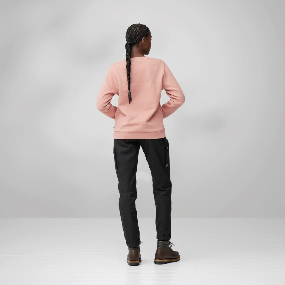 Fjallraven Logo Sweater - Mujer Mais Yellow