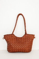 Noble Leather Bag Camel