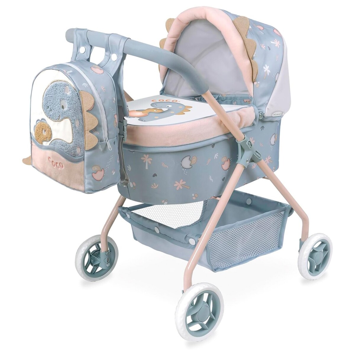 De Cuevas Coche Bebe Llorens Con Bolso Niños Juguete 