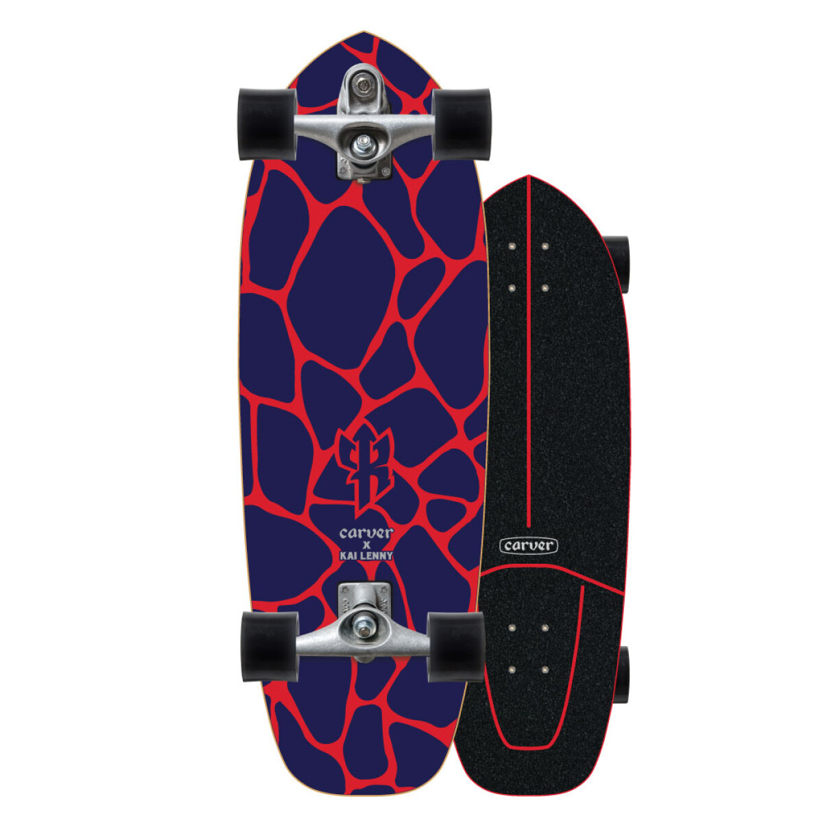 Carver C7 Kai Lenny Lava 31"' - Surf Skate Completo 