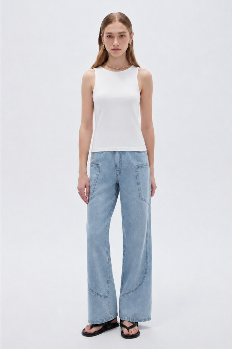 Musculosa Onesti - Blanco 