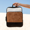 MOCHILA SANTANDER BLANCO NUEZ Y NEGRO