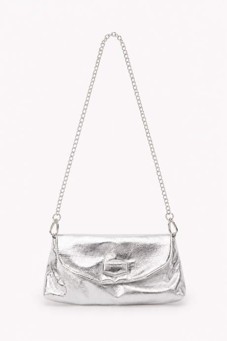 Cartera Charles Plateado