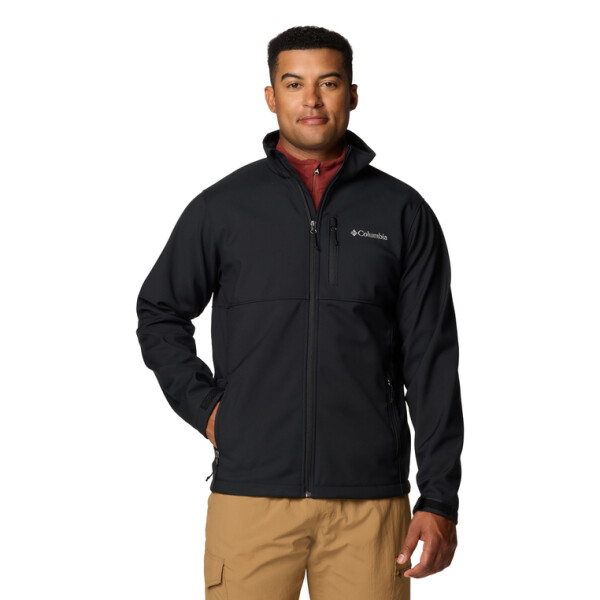 Campera Ascender Softshell Hombre BLACK OUTLINED