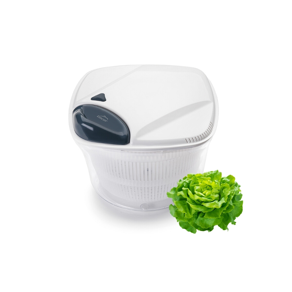 Centrifugadora Blanca de Plástico de 5 Litros 