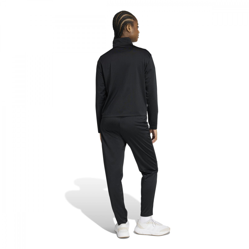 Conjunto Adidas W LIN TS VL Mujer KD9504 Negro-blanco