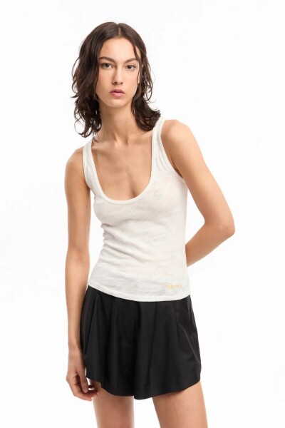 MUSCULOSA AMALFI Off White