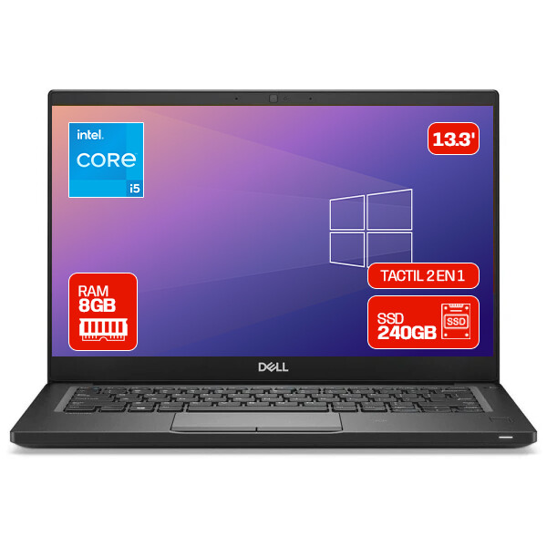 Notebook Dell 7390 I5 8 GB RAM 240GB SSD TACTIL 2 EN 1 13.3" Notebook Dell 7390 I5 8 GB RAM 240GB SSD TACTIL 2 EN 1 13.3"