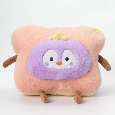 ALMOHADA CALIENTAMANOS COLOR SALMON (TOSTADO/MORADO) ALMOHADA CALIENTAMANOS COLOR SALMON (TOSTADO/MORADO)