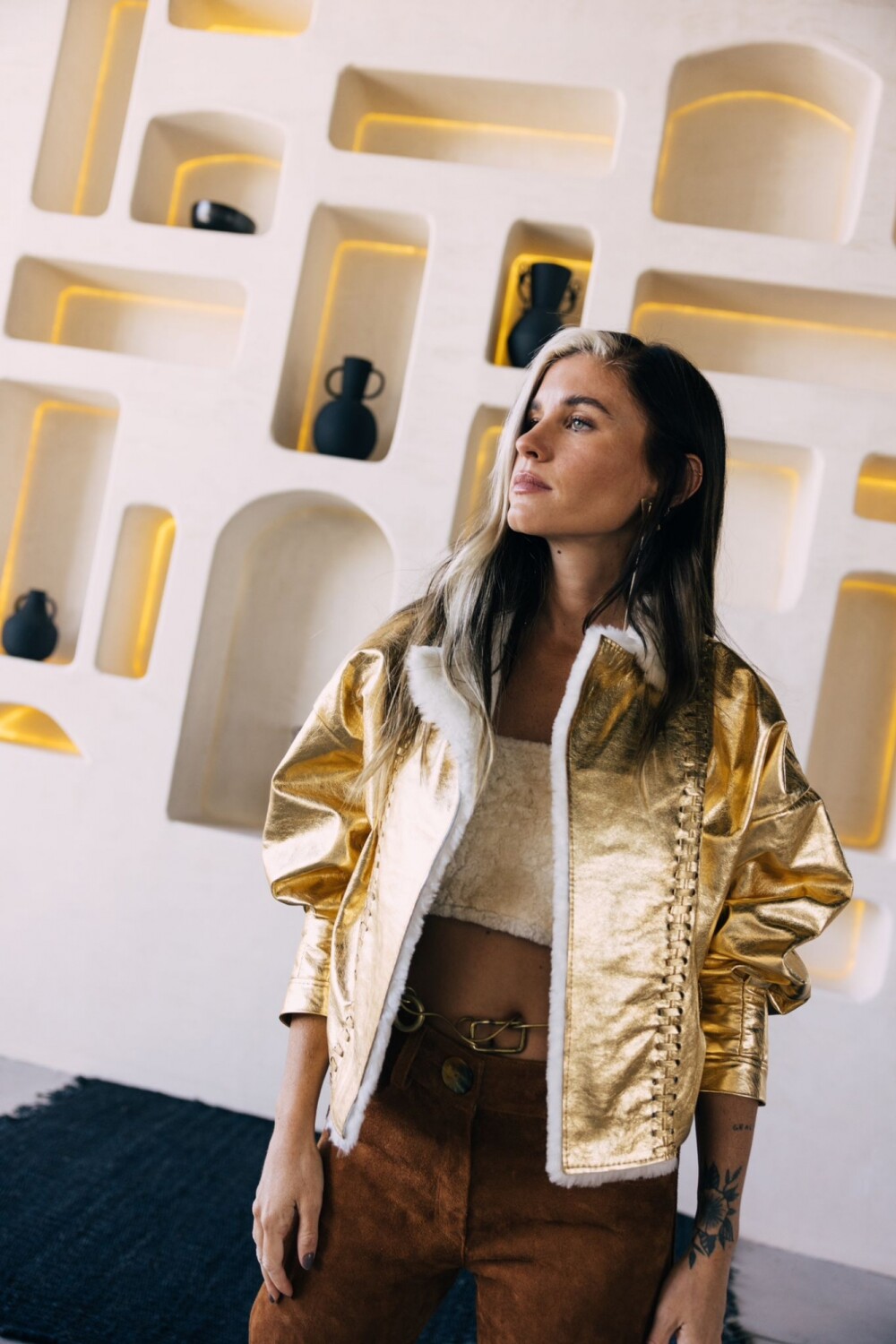 Campera Furor Dorado Fuerte