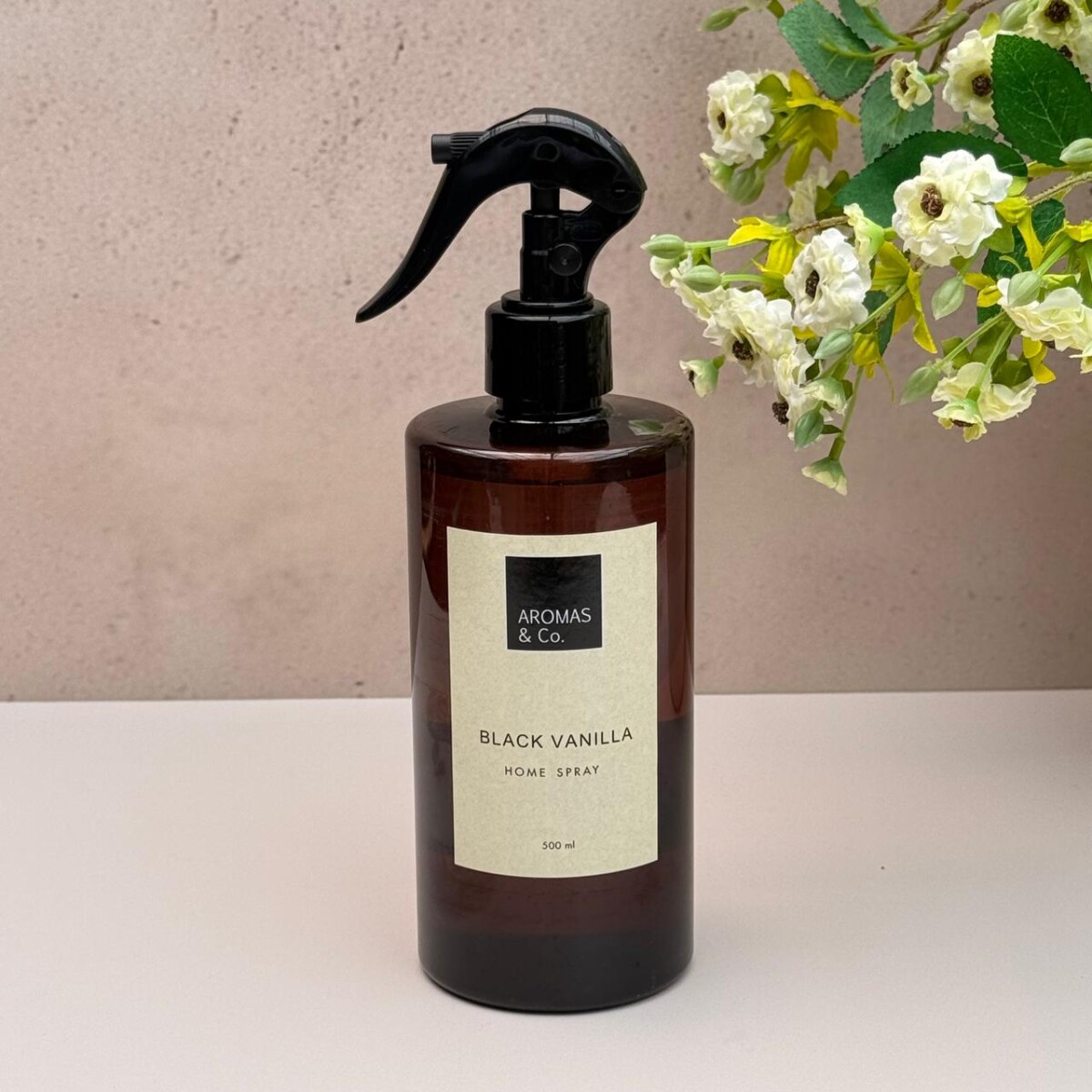 Spray Aromatizador Ambientes 500ML | Aromas & Co. - Black Vanilla 