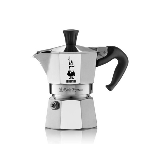 Cafetera Bialetti Aluminio Clásica 3 Pocillos ALUMINIO