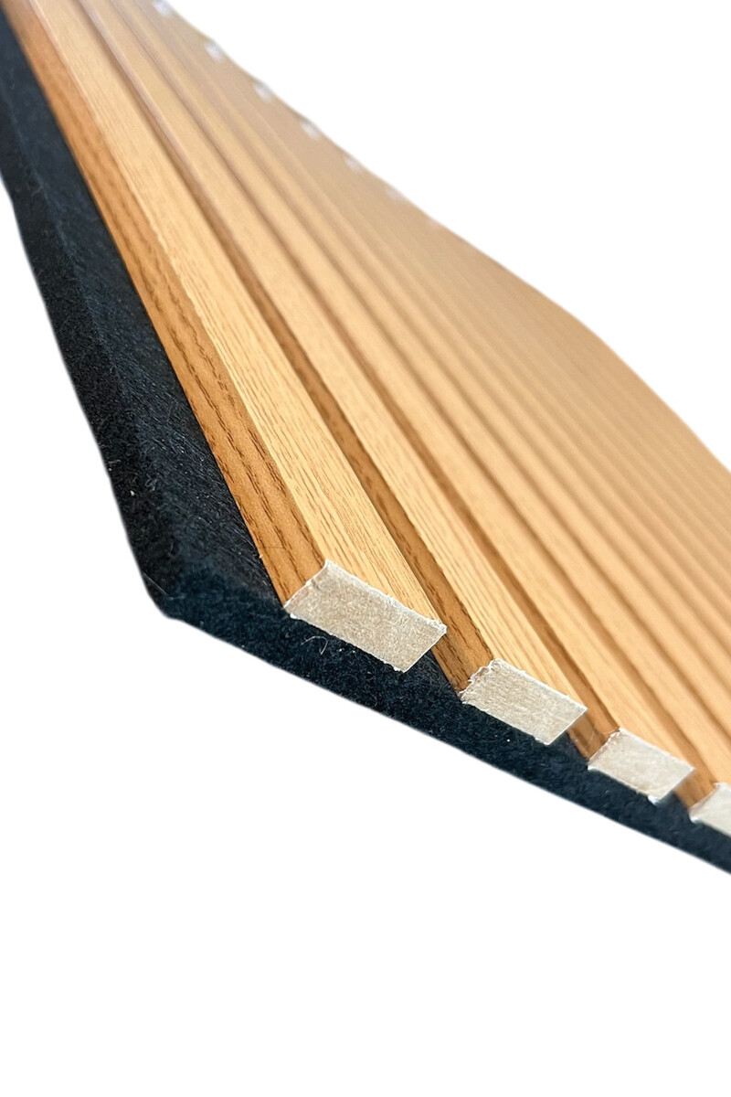 PANEL RIPADO JM1202 PANEL RIPADO INTERIOR ACUSTICO JM1202 H364 2850X600X18MM