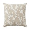 COJIN CUAD BEIGE C/DET BORDADO 45X45CM Unica