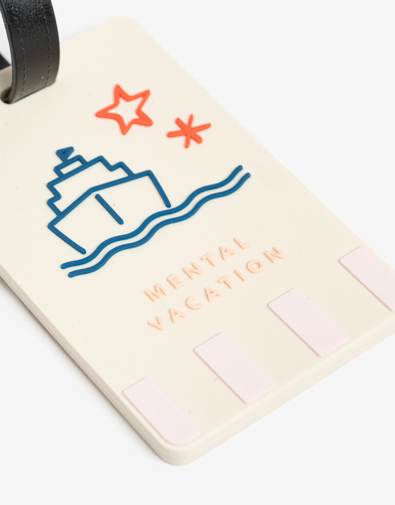 Tags Identificador De Valijas De Silicona - Combinacion Tricolor