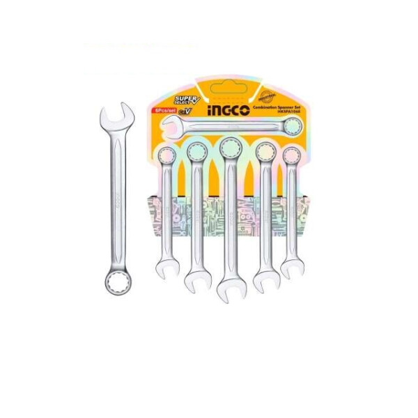 SET X 6 LLAVES COMBINADAS HKSPA1068 INGCO SET X 6 LLAVES COMBINADAS HKSPA1068 INGCO