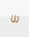 Aros Argollas Metal Aros Argolla Metal Rectangular - Dorado