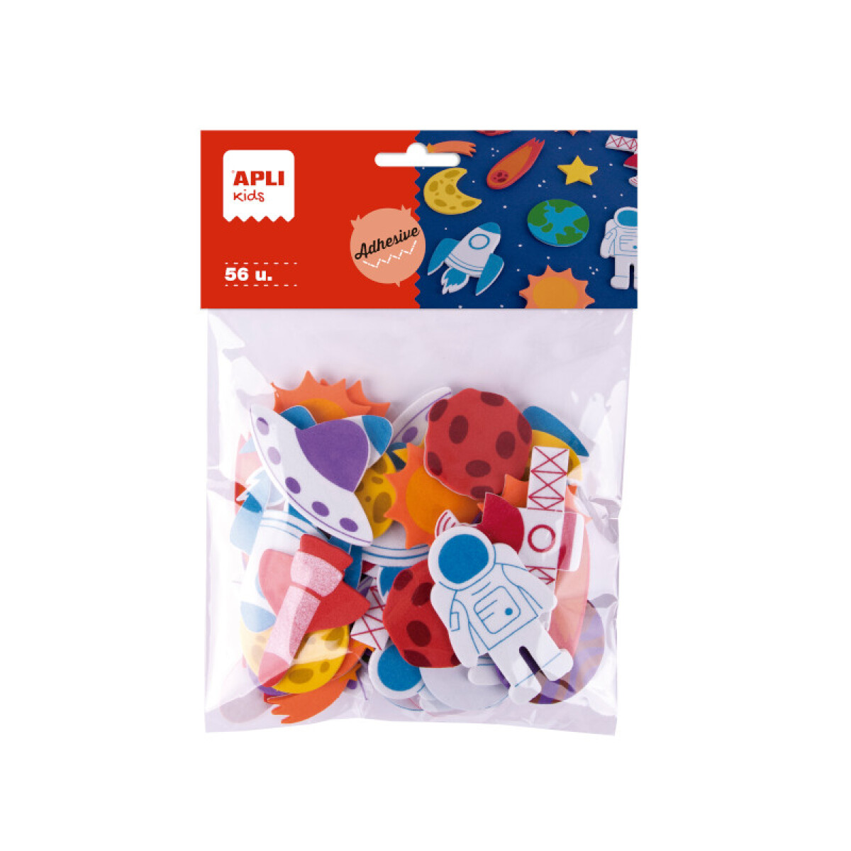 Goma EVA adhesiva formas de espacial - Apli 