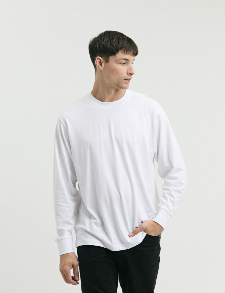 520682 T-SHIRT HARRINGTON LABEL Blanco