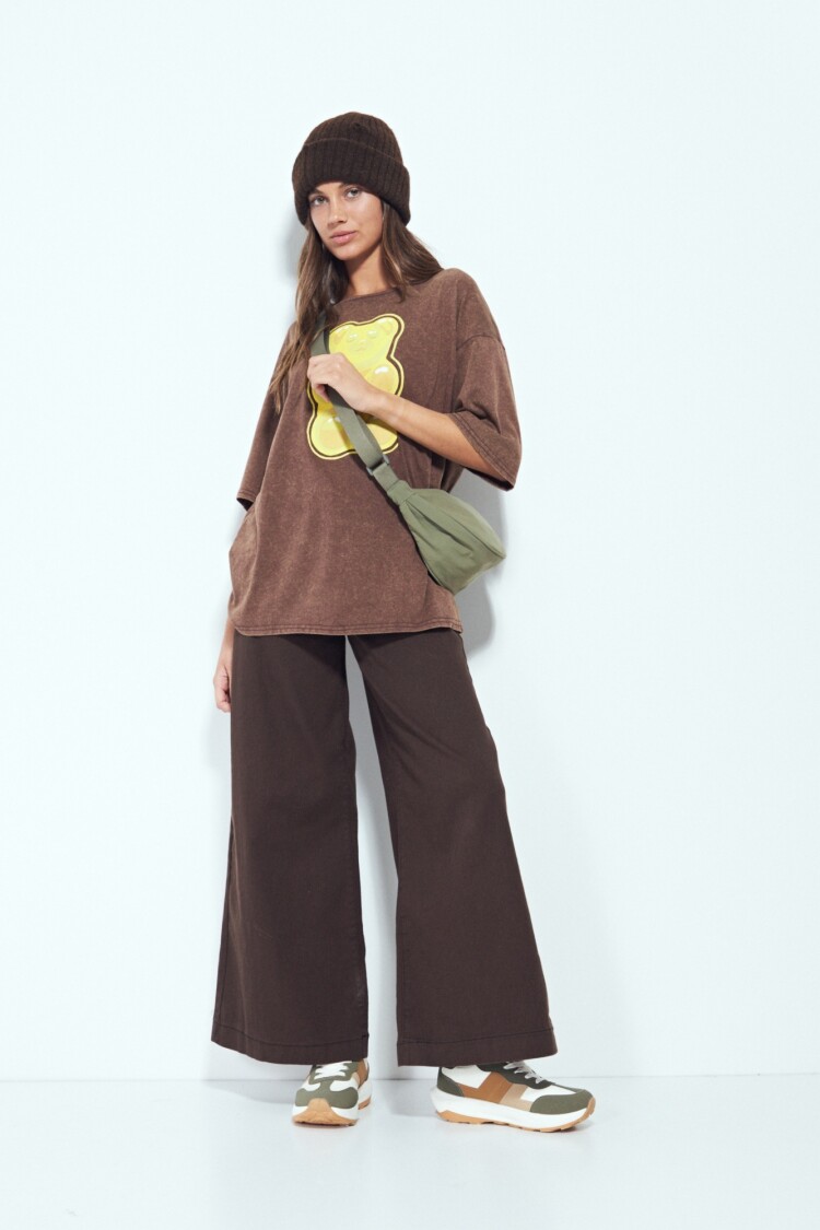 REMERA PEPEROMIA Chocolate