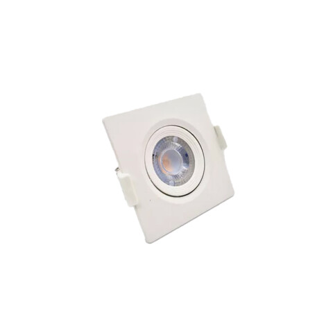Spot de embutir LED cuadrado 5W 400Lm neutro 8,8cm IX2062X