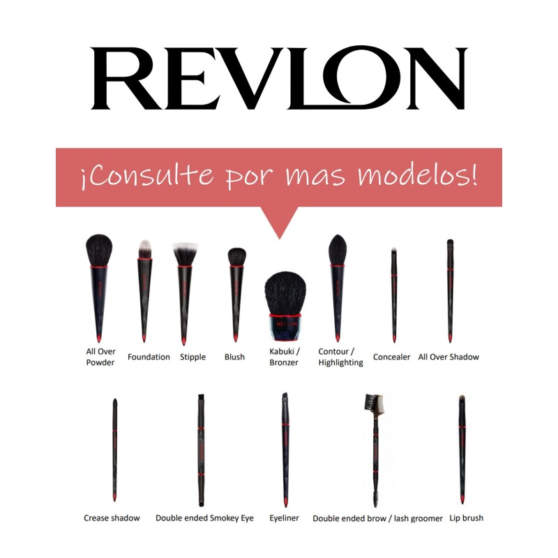 Pincel Cepillo Maquillador Revlon Double End Brow and Lash Groomer Pincel Cepillo Maquillador Revlon Double End Brow and Lash Groomer