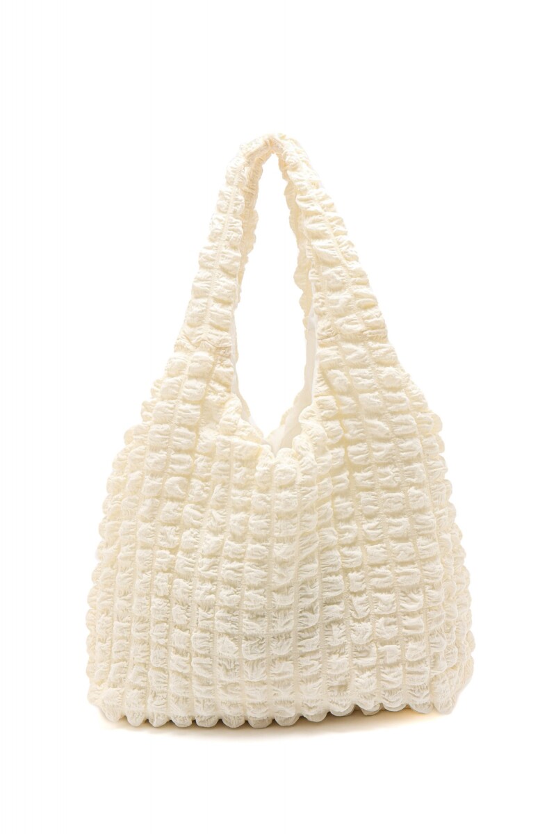 Bolso Textura - Blanco 