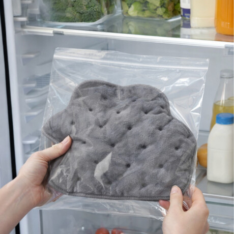 Almohadilla terapéutica con peso para cuello y hombros Negro