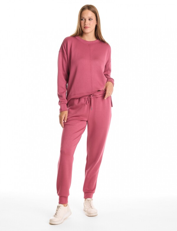 Jogger Basico ROSA OSCURO