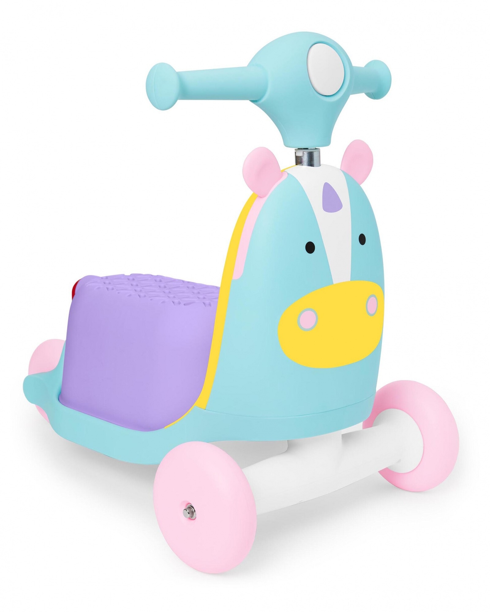 Andador, buggy y monopatín 3 en 1 diseño unicornio Sin color