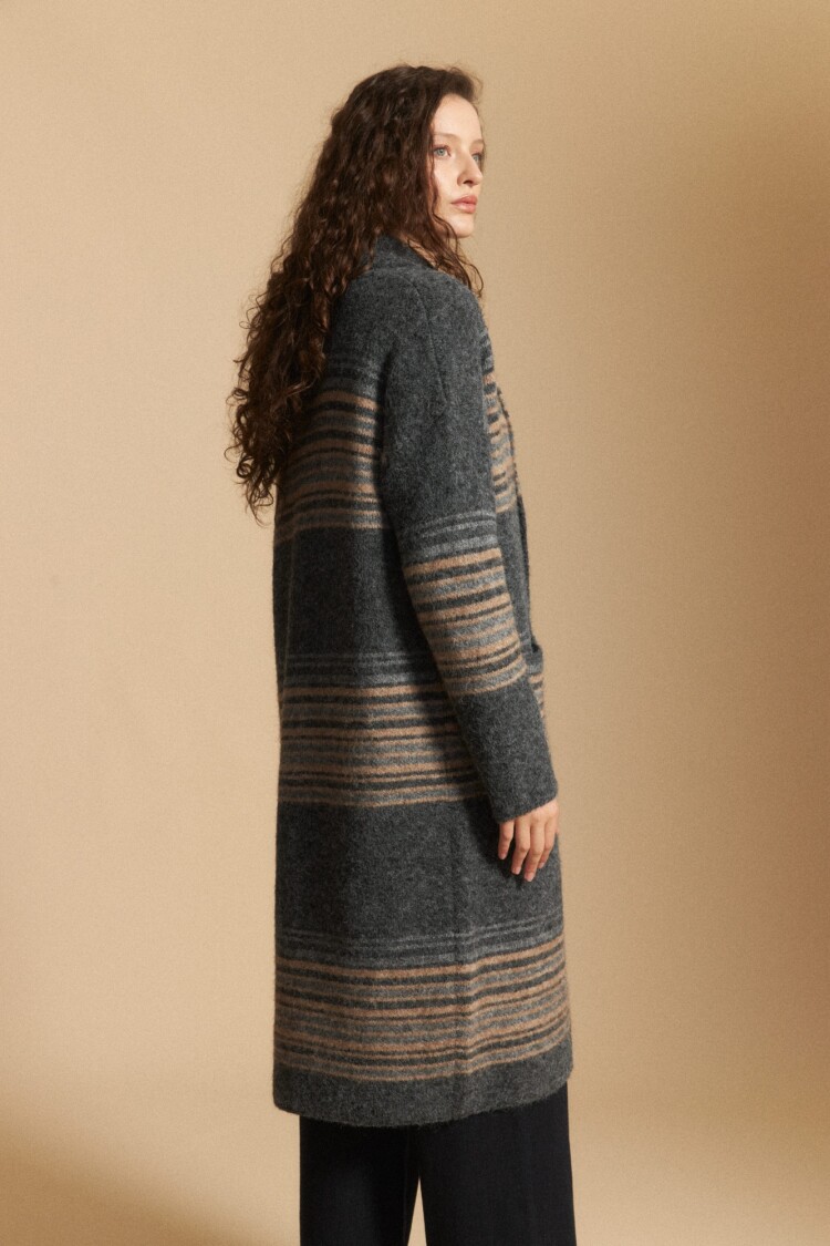 CARDIGAN FERONIA Gris Oscuro